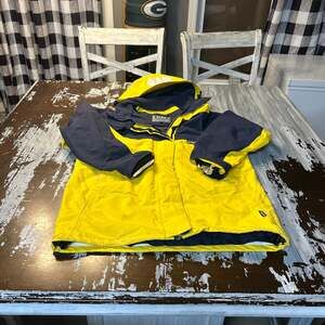 Gill Inshore Coastal Sailing Coast Jacket IN1J Yellow Navy
